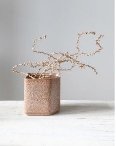 Reactive Glaze Stoneware Planter