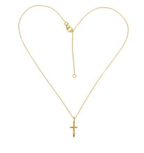 Load image into Gallery viewer, Waxing Poetic Peacemaker Cross Necklaces
