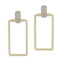 MBS Earrings -Troop Gold