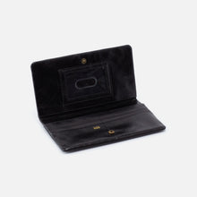 Load image into Gallery viewer, Hobo Lumen Continental Wallet -Vintage Black
