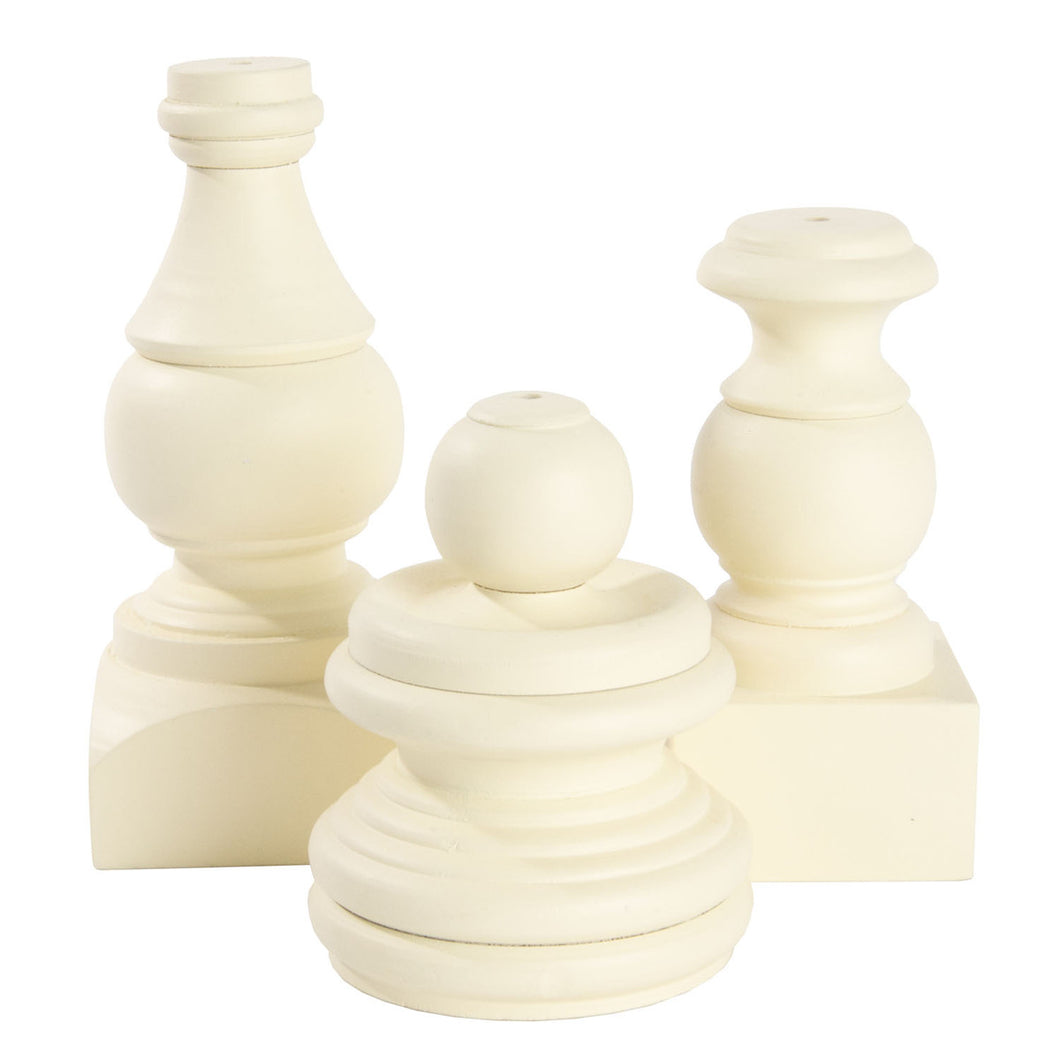 RTC Display Pole Base -Cream