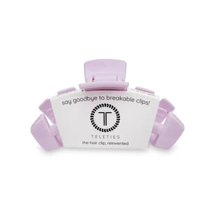 Teleties Classic Hair Clips -Lilac