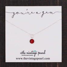 Load image into Gallery viewer, VP You&#39;re a Gem Necklaces

