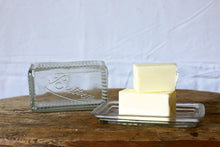 Load image into Gallery viewer, Pressed Glass Butter Dish
