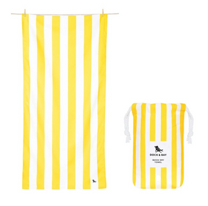 Quick Dry Towel -XL Cabana -Boracay Yellow