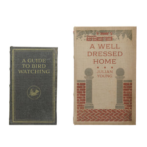 Book Storage Boxes -A Well Dressed Home