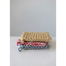 Load image into Gallery viewer, Melange Cotton Crocheted Pot Holders
