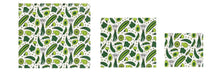 Load image into Gallery viewer, Reusable Fabric Beeswax Food Wraps -Set of 3
