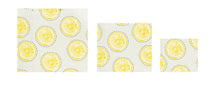 Load image into Gallery viewer, Reusable Fabric Beeswax Food Wraps -Set of 3
