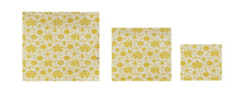 Load image into Gallery viewer, Reusable Fabric Beeswax Food Wraps -Set of 3
