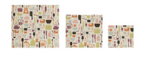 Load image into Gallery viewer, Reusable Fabric Beeswax Food Wraps -Set of 3
