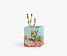 Load image into Gallery viewer, Rifle Paper Pencil Cup -Garden Party

