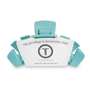 Teleties Classic Hair Clips -Baby Blue