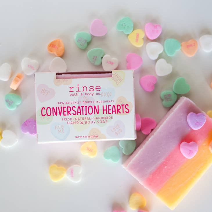 Rinse Soap -Conversation Hearts