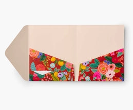 Rifle Paper Pocket Folder Set -Garden Party