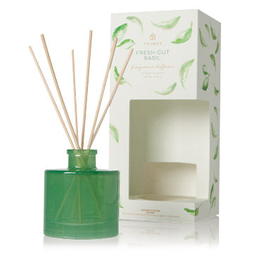 Thymes Fresh-Cut Basil Petite Diffuser - Thumbnail 3