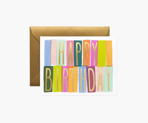 Rifle Paper Birthday Card -Merida
