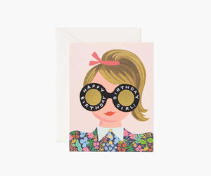 Rifle Paper Birthday Card -Meadow Birthday Girl