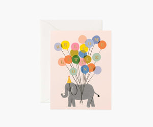 Rifle Paper New Baby Card -Welcome Elephant