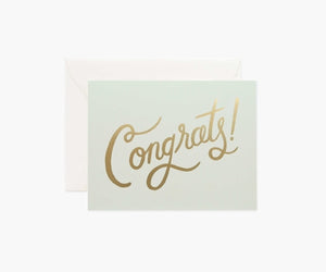 Rifle Paper Congrats Card -Timeless
