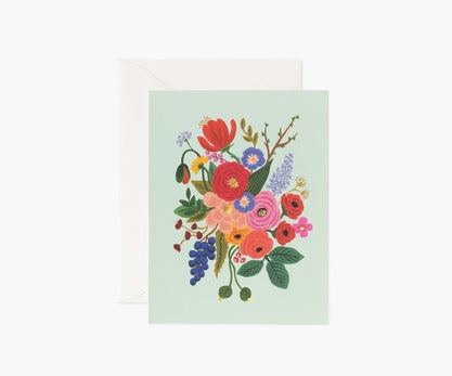 Rifle Paper Everyday Card -Garden Party Mint