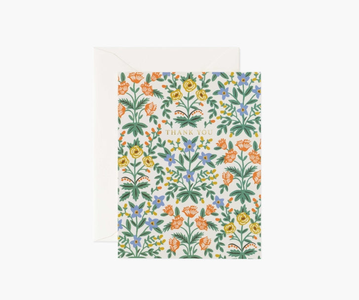 Rifle Paper Thank You Card -Lottie