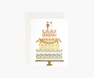 Rifle Paper Wedding Card -Wedding Cake