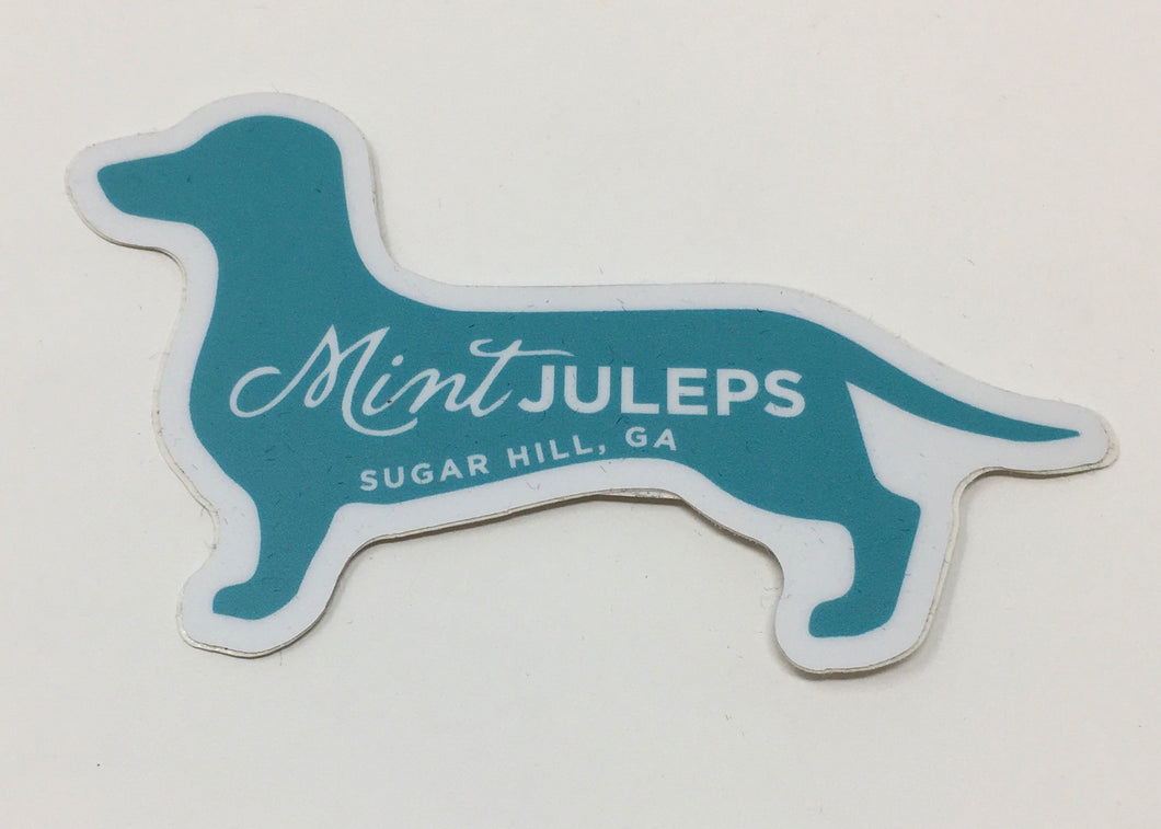 Mint Juleps Townley Sticker -Turquoise