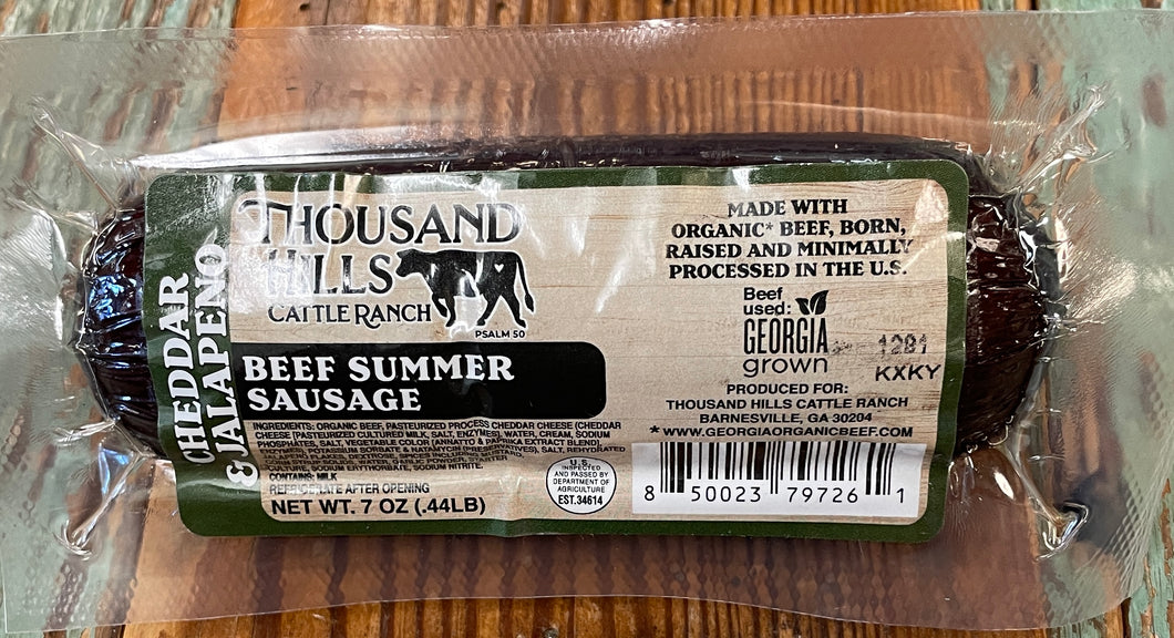 Thousand Hills Summer Sausage