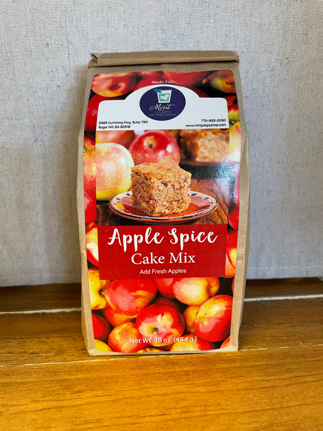 Mint Juleps Apple & Spice Cake Mix