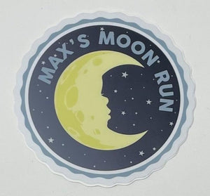 Max's Moon Run Sticker