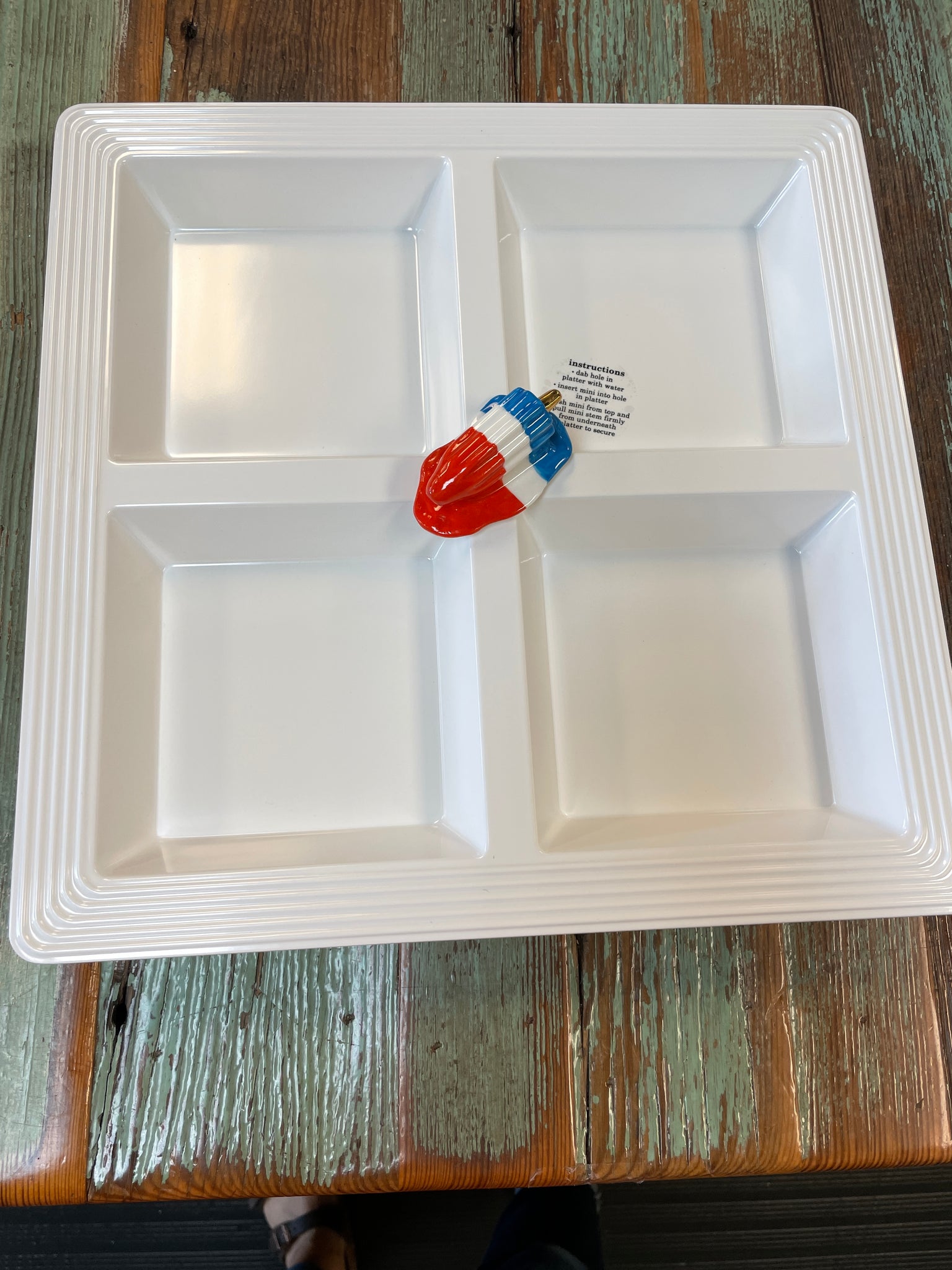 Rectangle Platter By Nora Fleming