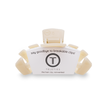 Teleties Hair Clips -Almond Beige