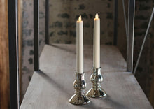 Load image into Gallery viewer, Mercury Glass Taper Candle Holders

