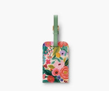 Load image into Gallery viewer, Rifle Paper Luggage Tag -Garden Party
