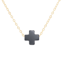 Load image into Gallery viewer, enewton 16&quot; Signature Cross Necklaces -Gold
