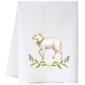 C&P Flour Sack Towel -Easter Lamb
