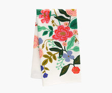 Load image into Gallery viewer, Rifle Paper Tea Towel -Floral Vines
