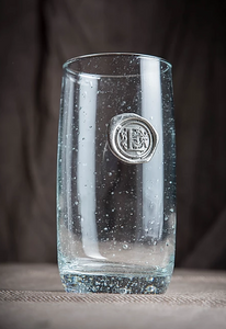 Southern Jubilee "Initial" Medallion Iced Tea Glass