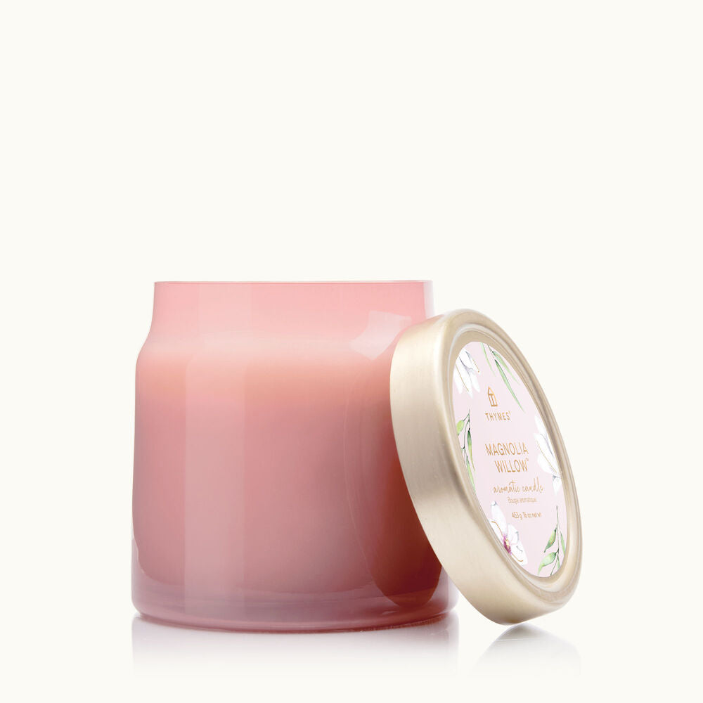 Thymes Magnolia Willow Statement Candle