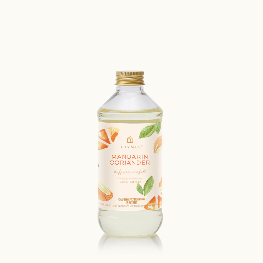Thymes Mandarin Coriander Reed Diffuser Refill