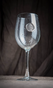 Southern Jubilee "Initial" Medallion Wine Glass