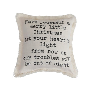 Christmas Pillow -Merry Little Christmas
